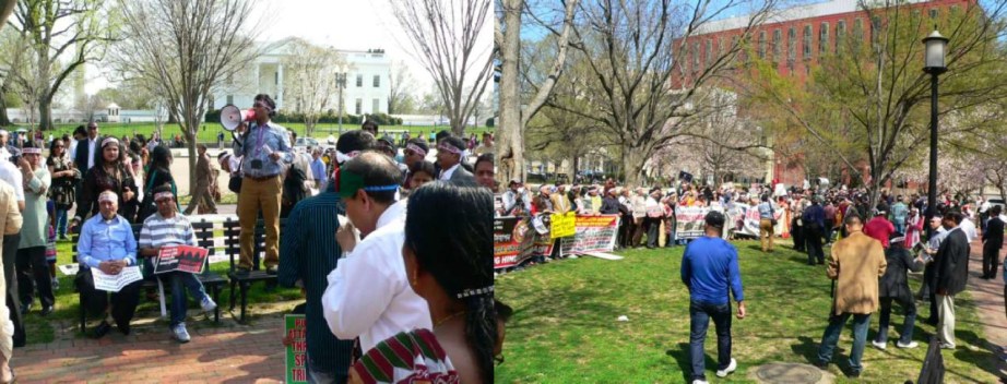 BD HINDUS RALLY IN WHITE HOUSE