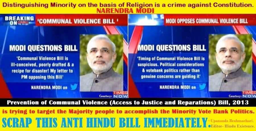 Scrap Communal Violence Bill