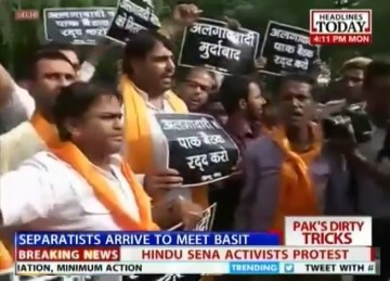 Hindu Sena Protests