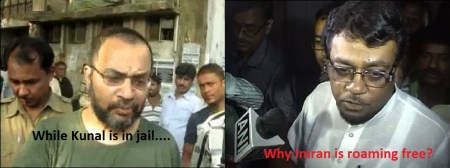 While Kunal is in jail, why Imran is roaming free