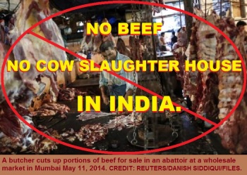 No Beef No Cow Slaughter House in India