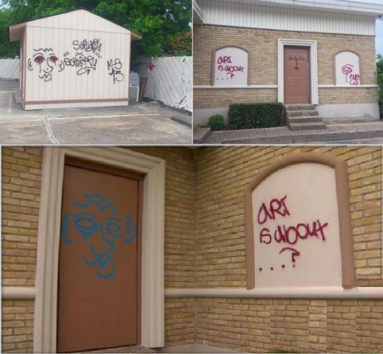 Himdu Temple Desecration - Texas