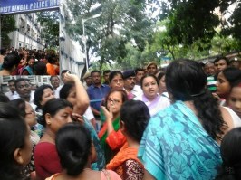 BJP PROTEST FOR TUKTUKI