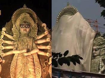 The Deshapriya Park Durga Puja was stopped by Mamata Banerjee and Kolkata Police.