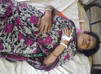 Profuse bleeding caused the critical condition of Tulshi, her baby died in womb.