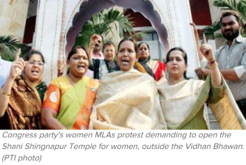 Congresso Menace on Hindu matter