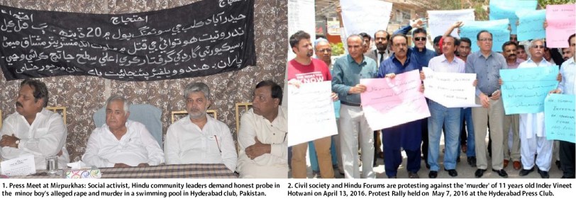 Protest and Press Meet