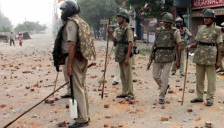 In a clash of Hindu and Muslims in Aligarh. File photo.