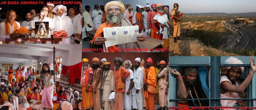 Amarnath Yatra 2016 statrs. Bom Bhole.