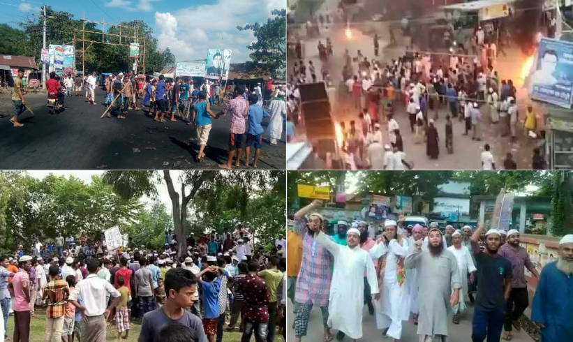 Islamist of Brahmanbaria in Bangladesh attacked upon Hindus during Diwali.