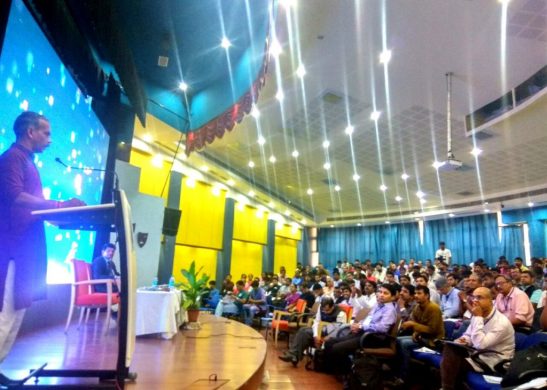 __J Nandakumar addressing