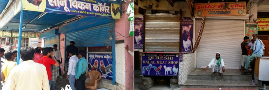 MEAT SHOPS SHUT DOWN