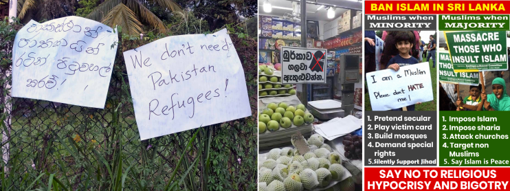 Public Retaliation Against Islam After Easter Attacks (Source: FB)