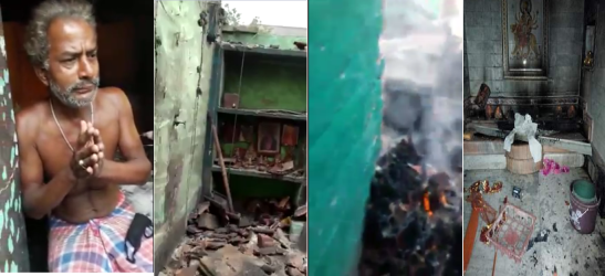 Telinipara havoc on Hindus