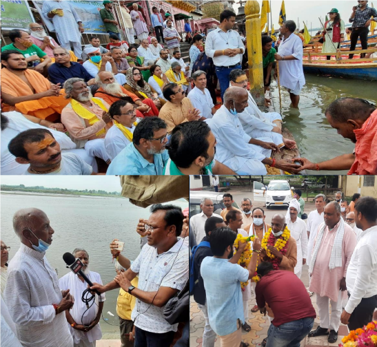 Highlights from Yamuna Darshan and Yatra 2021