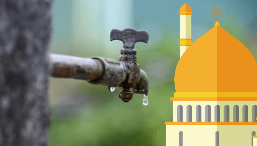 Water from Mosque