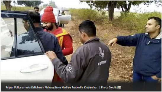 kalicharan maharaj arrest