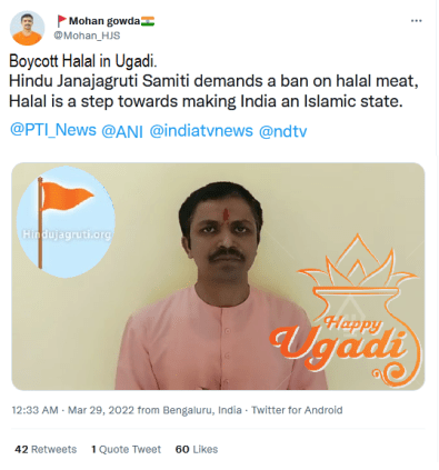 Boycott Halal Meat on Ugadi