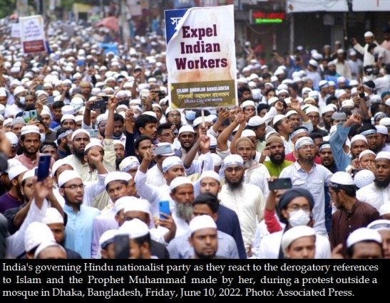 Nupur Sharma Protest in Dhaka