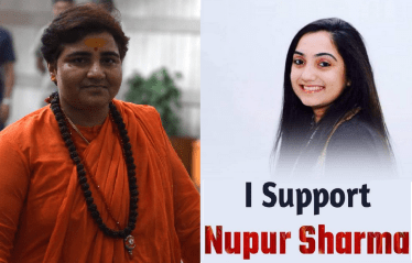 Sadhvi Pragya Supports Nupur Sharma