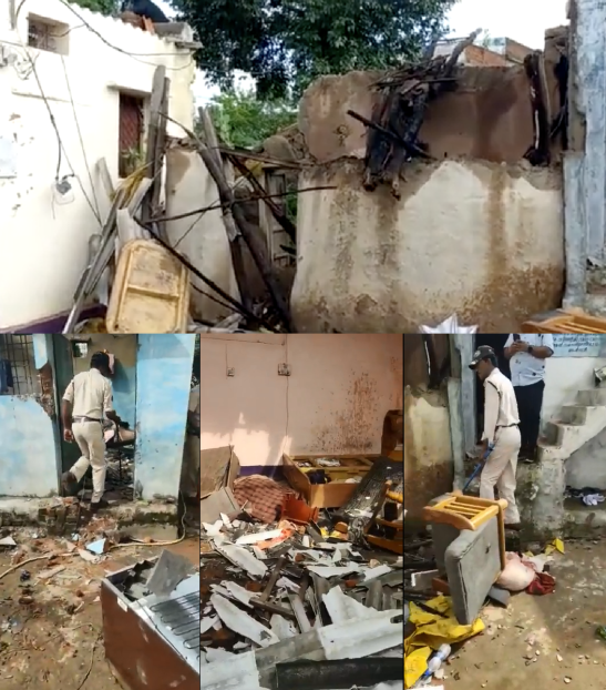 Dhanpuri Shahdol MP attack screengrab