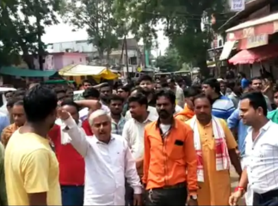 Hindu Protest at Dewas