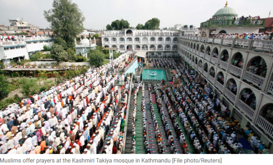 Kashmiri Takiya Mosque in Kathmandu