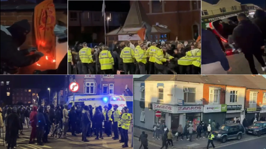 leicester riot in london