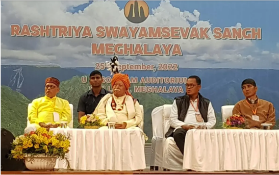 RSS Chief in Meghalaya