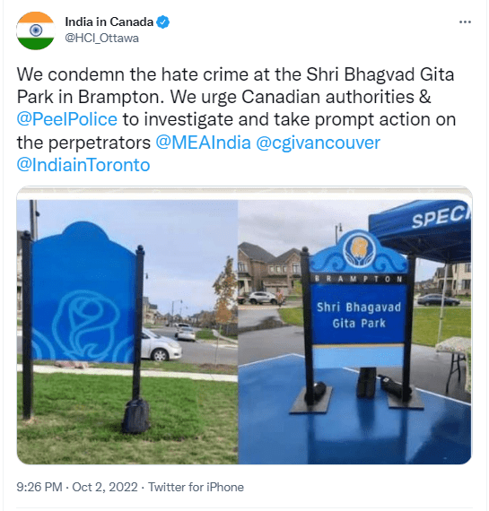 India in Canada 1