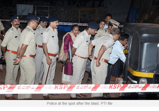 Mangaluru Blast Scene