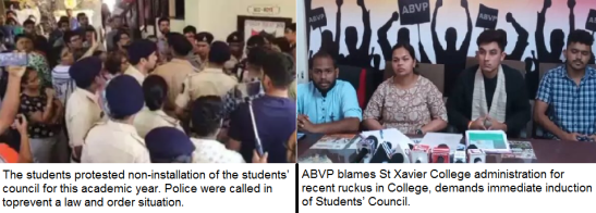 Goa St Xavier Protest