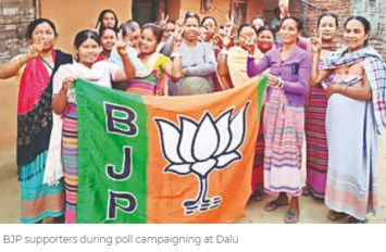 BJP campaign in Dalu