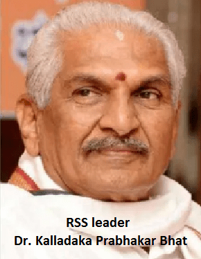 Dr. Kalladaka Prabhakar Bhat