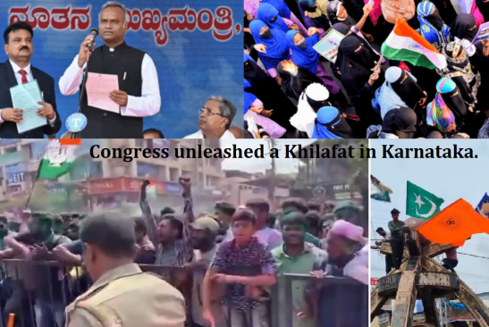 Congress unleashed a Khilafat in Karnataka