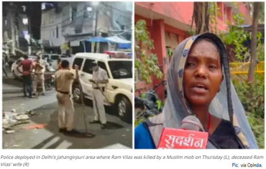 Jahangirpuri.Ram Vilas Murder