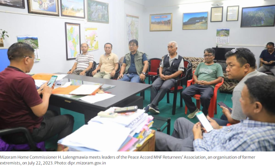 Meeting in Mizoram