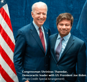 Biden and Thanedar