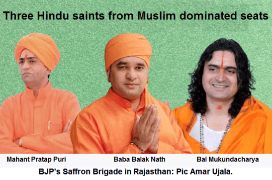 BJP's Saffron Brigade in Rajasthan