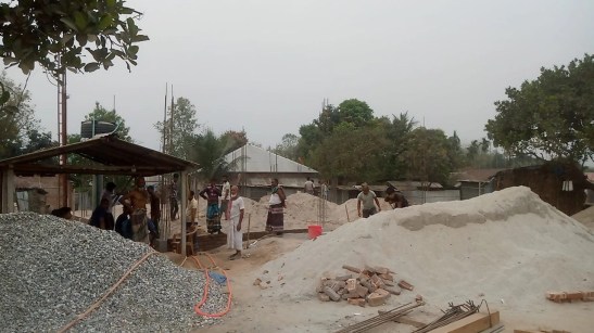 Mosque Cionstructuion in Kantajiu Shrine
