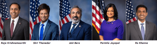 Members of US Congress for Hindu cause