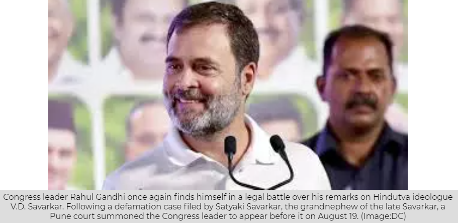 Rahul against Savarkar