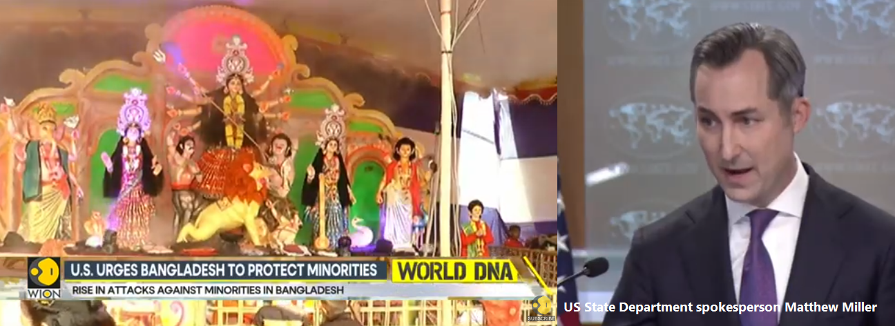 State Department spokesperson Matthew Miller