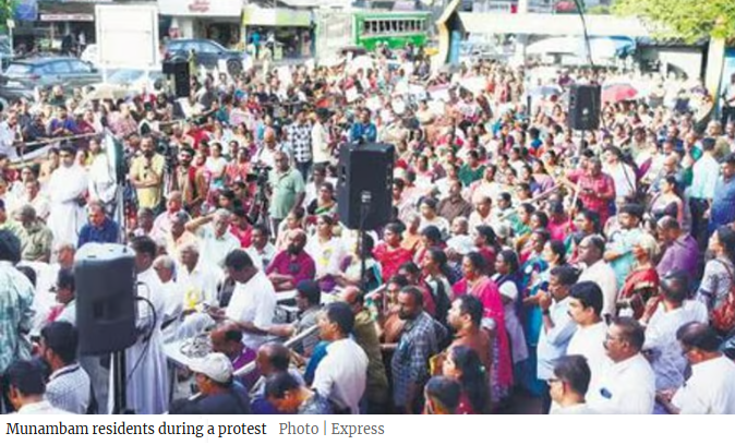 Munambam Protest against Waqf