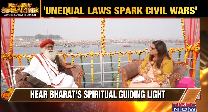 Sadhguru with Navika