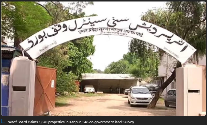 Waqf Encroachment in Kanpur