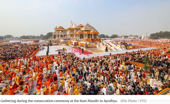 Ram Temple Consecration
